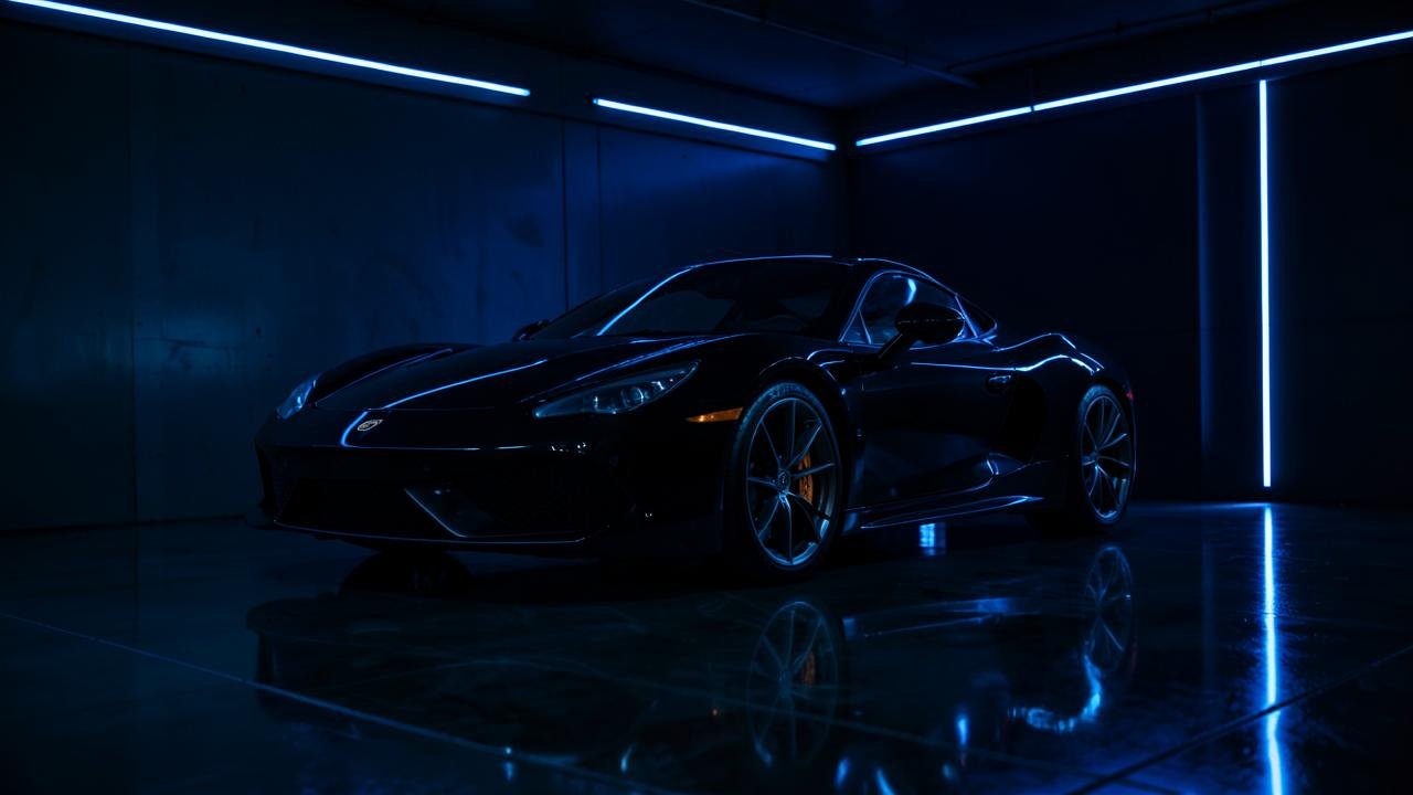 Premium sports car serviced at Birla Exchange Auto Shop